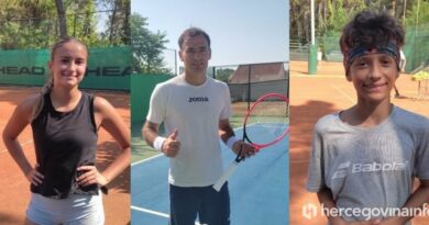 Ivan Dodig brusi formu u Međugorju, mladi tenisači iz cijelog svijeta uče od njega
