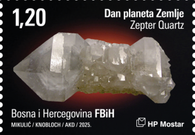 Kristal mineral Zepter Quartz na markama HP Mostar