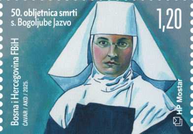 Prigodnom markom HP Mostar obilježava 50. obljetnicu smrti s. Bogoljube Jazvo