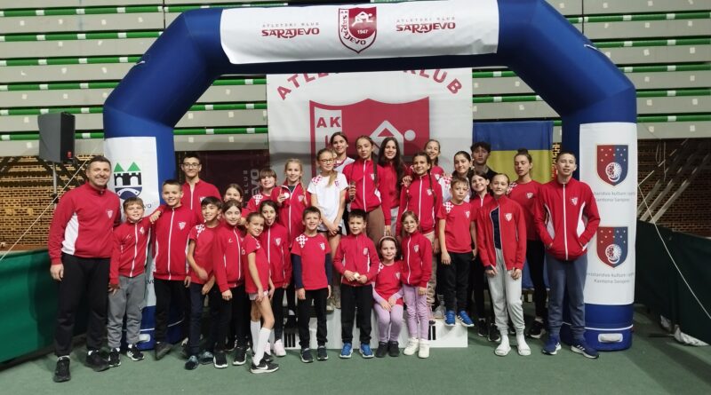 Uspješan nastup atletičara Brotnja na mitingu mladih