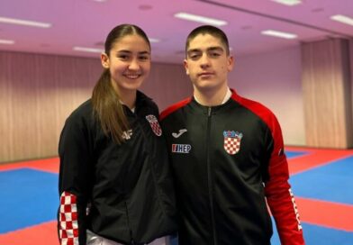 Karate klub Brotnjo Hercegovina: David Paponja i Patricija Prga na završnim pripremama za Europsko prvenstvo