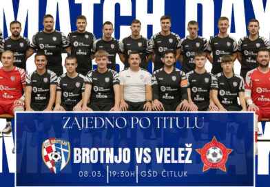 MNK BROTNJO U nedjelju protiv Veleža za potvrdu naslova prvaka