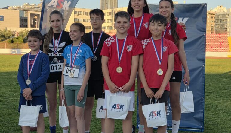 Dominacija Atletskog kluba Brotnjo u Splitu: Niz medalja u jakoj konkurenciji Dominacija Atletskog kluba Brotnjo u Splitu: Niz medalja u jakoj konkurenciji