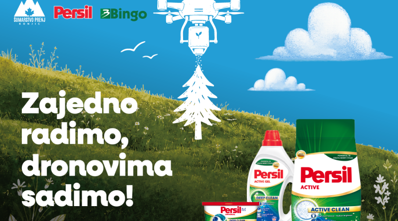 Persil i Bingo zajedno u akciji obnove šuma oštećenih požarima u Bosni i Hercegovini Persil i Bingo zajedno u akciji obnove šuma oštećenih požarima u Bosni i Hercegovini