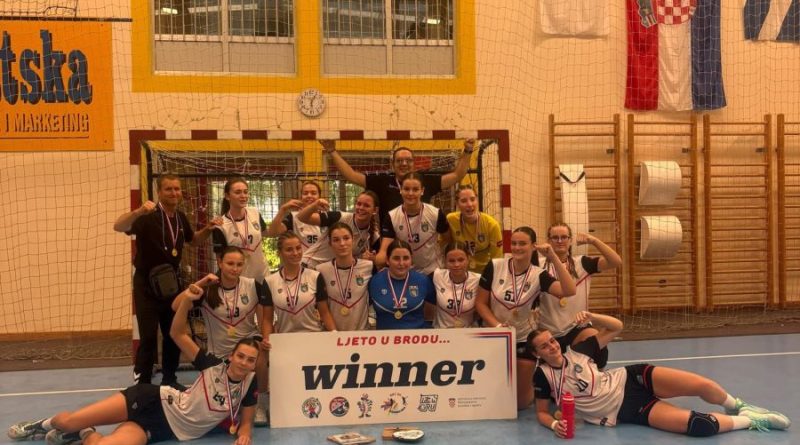 Skautkinje zlatne u Slavnskom Brodu: Zlato nakon pobjede nad Beograđankama