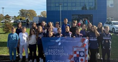 Sjajan uspjeh mladih karataša iz Brotnja: Devet medalja na Prvenstvu Hrvatske u Jastrebarskom