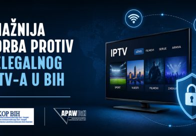 AKOP BiH i APAW BiH pokreću efikasniju borbu protiv oglašavanja nelegalnog IPTV-a